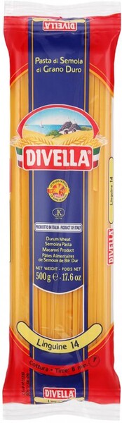 Паста Divella Лингвини 0,5кг