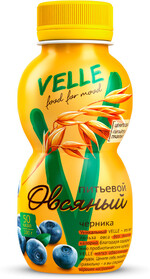 Продукт Velle овсяный питьевой черника 0.3% 250 г