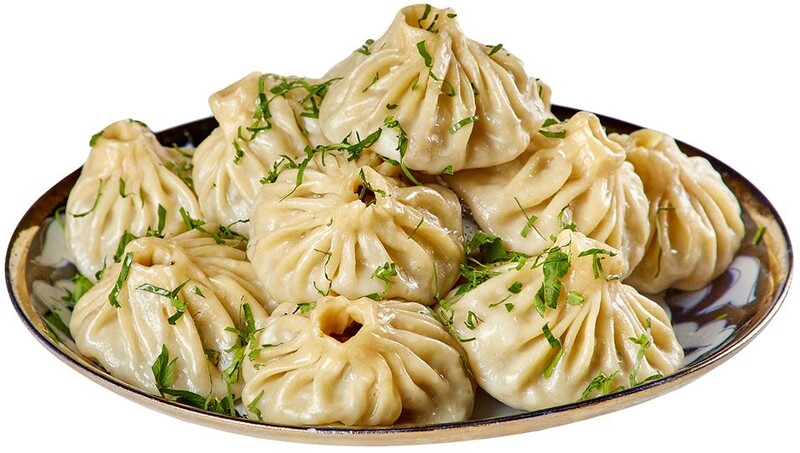 Манты с говядиной 10 шт