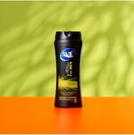 Шампунь-гель для душа 2 в 1 мужской совершенная свежесть AVE, 400 мл., пластиковая бутылка