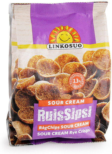 Хлебцы Финские ржаные со вкусом сметаны Linkosuo 120 г Финляндия