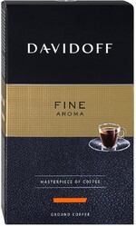 Кофе Davidoff Fine Aroma молотый в вакуумной упаковке 250 г