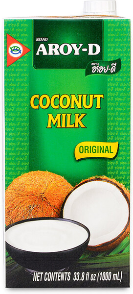 Молоко кокосовое Aroy-D мякоть кокосового ореха переработанная 1л