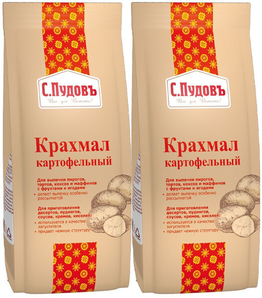 Крахмал картофельный в/с 200 г.