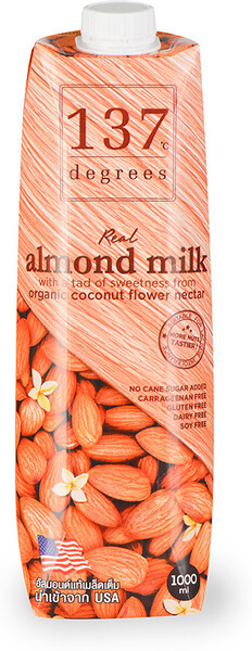 Миндальное молоко с нектаром кокосовых соцветий 137 Degrees 1л