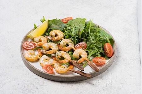 Креветки на шпажке КУ