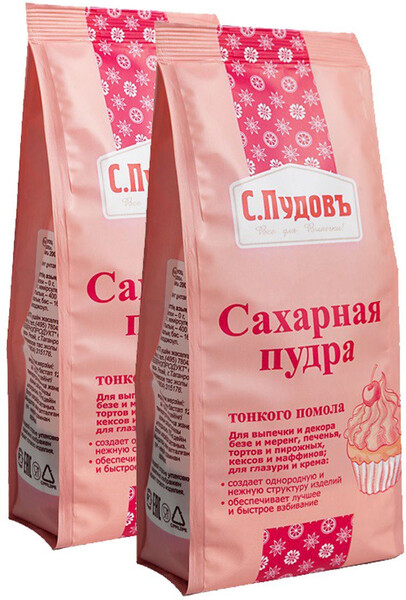 Пудра сахарная С.Пудовъ 200г