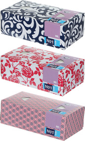 Салфетки бумажные Bella №1 универсальные трехслойные 90 штук