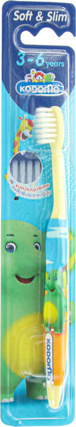 Щетка зубная LION Thailand для детей от 3 до 6 лет