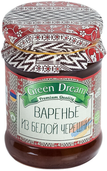 Варенье из белой черешни, 300 г