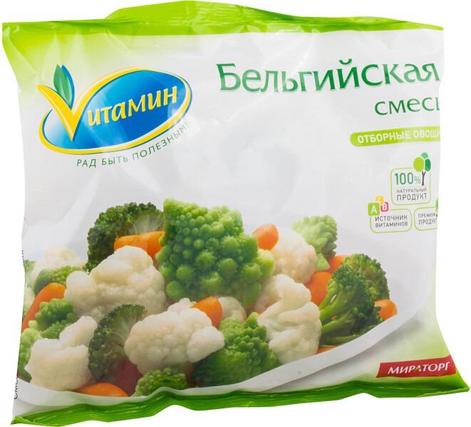 Овощная смесь Vитамин Бельгийская 400 г Россия
