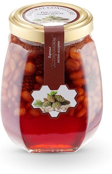 Варенье Костромское. Из сосновых шишек с ядрами кедрового ореха