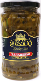 Халапеньо резаный Mikado, 330 г