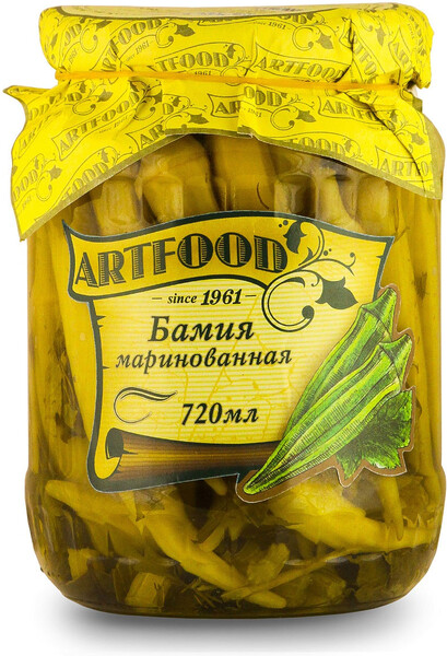 Бамия маринованная 720 мл.