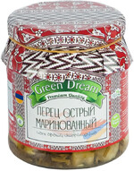Перец Green Dream острый мариннный, 460 гр, стекло