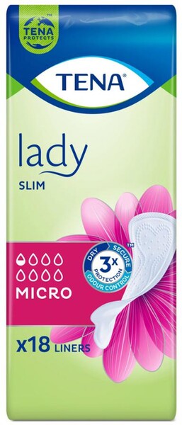 Прокладки урологические Tena Lady Slim Micro 18 шт