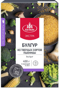 Булгур Агро-Альянс Экстра 5пак*80г