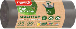 Мешки для мусора Paclan For Nature Multipop 35 л, 30 шт