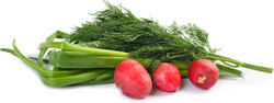 Набор для окрошки (редис, лук, укроп), 200 г