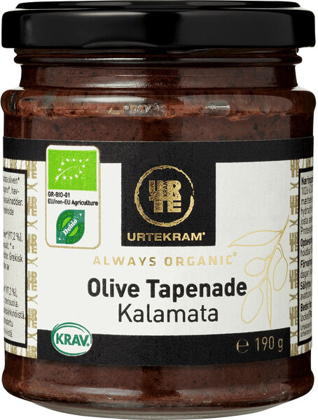 Оливковая тапенада, органическая. 190 гр ( ст. тара)