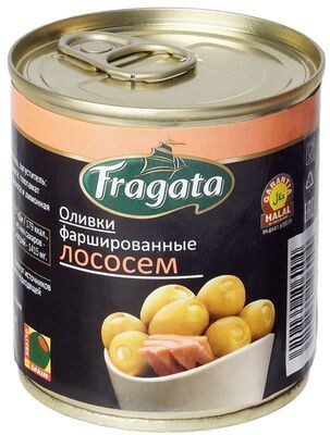 Оливки Fragata с лососем 200г