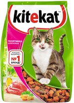 Корм для кошек KITEKAT телятинка аппетитная сух. 1,9кг