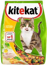 Корм для кошек KITEKAT курочка аппетитная сух. 800г