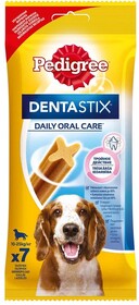 Лакомство для собак PEDIGREE Denta Stix для ухода за зубами для средних и крупных пород 180г