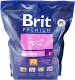 Корм для молодых собак мелких пород Brit Premium, 1 кг