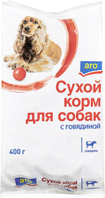 Корм сухой для собак ARO с говядиной, 400 г