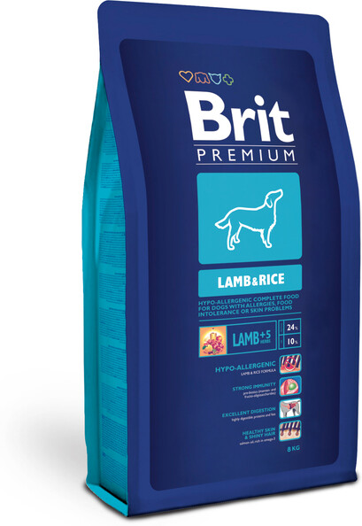 Корм для собак BRIT Premium гипоаллергенный, 8кг
