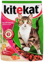 Корм для кошек KITEKAT телятинка аппетитная сух. 350г