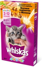 Whiskas Корм для котят индейка/морковь
