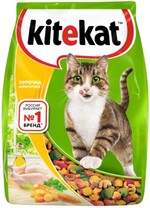 Корм для кошек KITEKAT курочка аппетитная сух. 350г