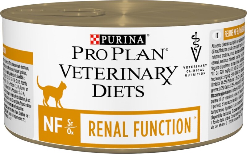 Veterinary Diets NF St/Ox влажный корм для взрослых кошек при патологии почек, 195 г
