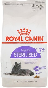 Корм для кошек ROYAL CANIN Sterilised 7+ для кастрированных и стерилизованных старше 7 сух. 1,5кг