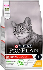 Корм для кошек Pro Plan Original курица 1,5 кг