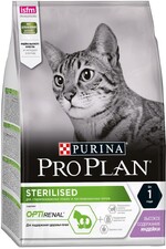 Корм сухой для взрослых кошек PURINA PRO PLAN Adult Индейка, для стерилизованных и кастрированных, 3кг Россия, 3 кг
