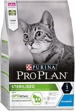 Корм сухой для взрослых кошек PURINA PRO PLAN Adult Кролик, для стерилизованных и кастрированных, 3кг Россия, 3 кг