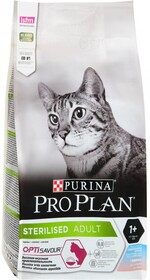 Корм для кошек Pro Plan Dual Flavours для стерилизованных треска, форелью 1,5 кг