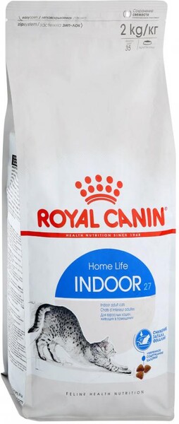 Корм для кошек ROYAL CANIN Indoor 27 для домашних сух. 2кг