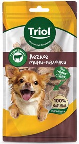 Лакомство для собак Triol Легкое говяжье Мини-палочки 30г