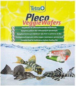 Pleco Veggie Wafers корм для рыб, 15 г
