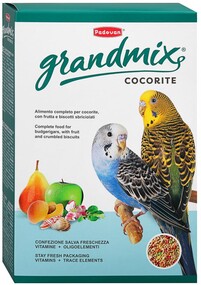 Корм Padovan Grandmix cocorite комплексный основной для волнистых попугаев 1 кг