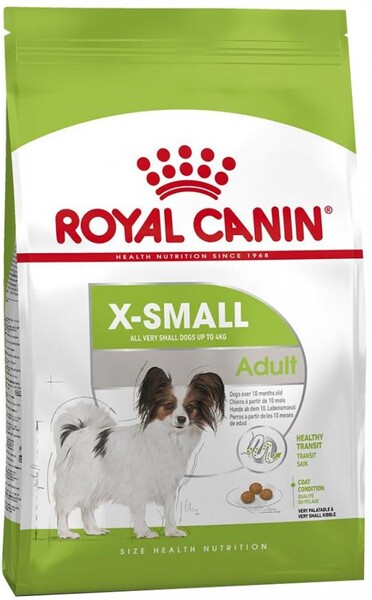 X-Small Adult корм для миниатюрных собак от 10 месяцев до 8 лет, 3 кг