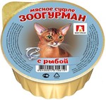 Консервы для кошек «Зоогурман» мясное суфле с рыбой, 100 г