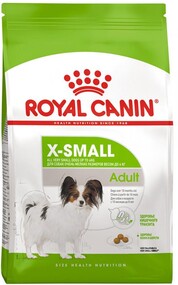 Корм сухой для собак миниатюрных размеров от 10 месяцев до 8 лет X-Small Adult 500г ROYAL CANIN Росс