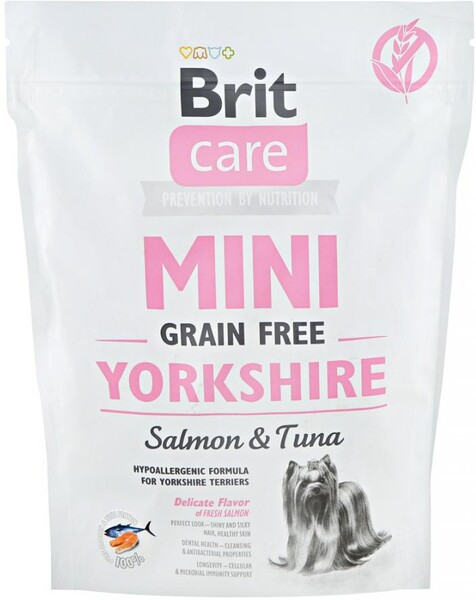 Care MINI GF Yorkshire беззерновой корм для йоркширских терьеров, 400 г