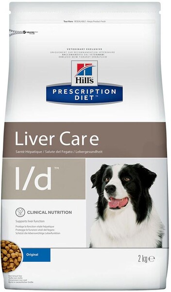 Prescription Diet l/d Liver Care сухой корм для собак, 2кг