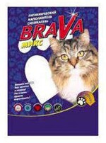 Наполнитель для кошачьего туалета Brava Микс силикагелевый, 10 л